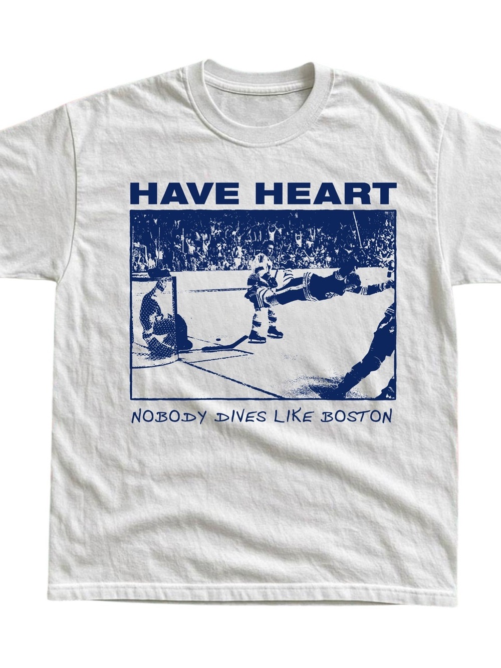 Have Heart "Nobody Dives Like Boston" Graphic Tee - Gift For Her, For Him